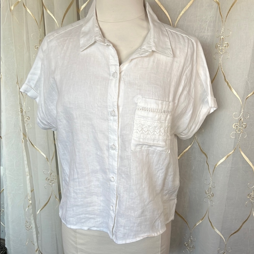 Joie Linen Blouse